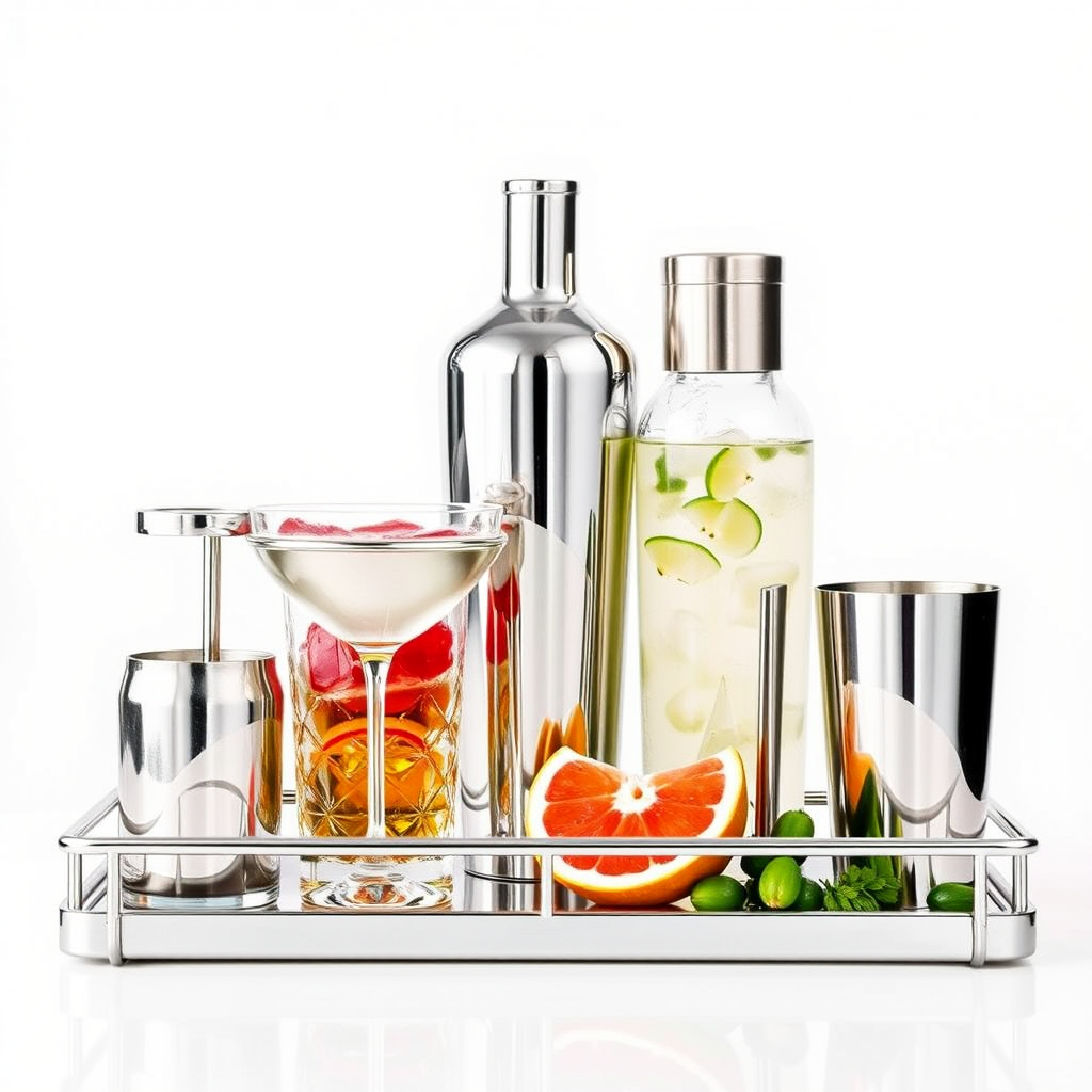 Kit bar inox para profissionais