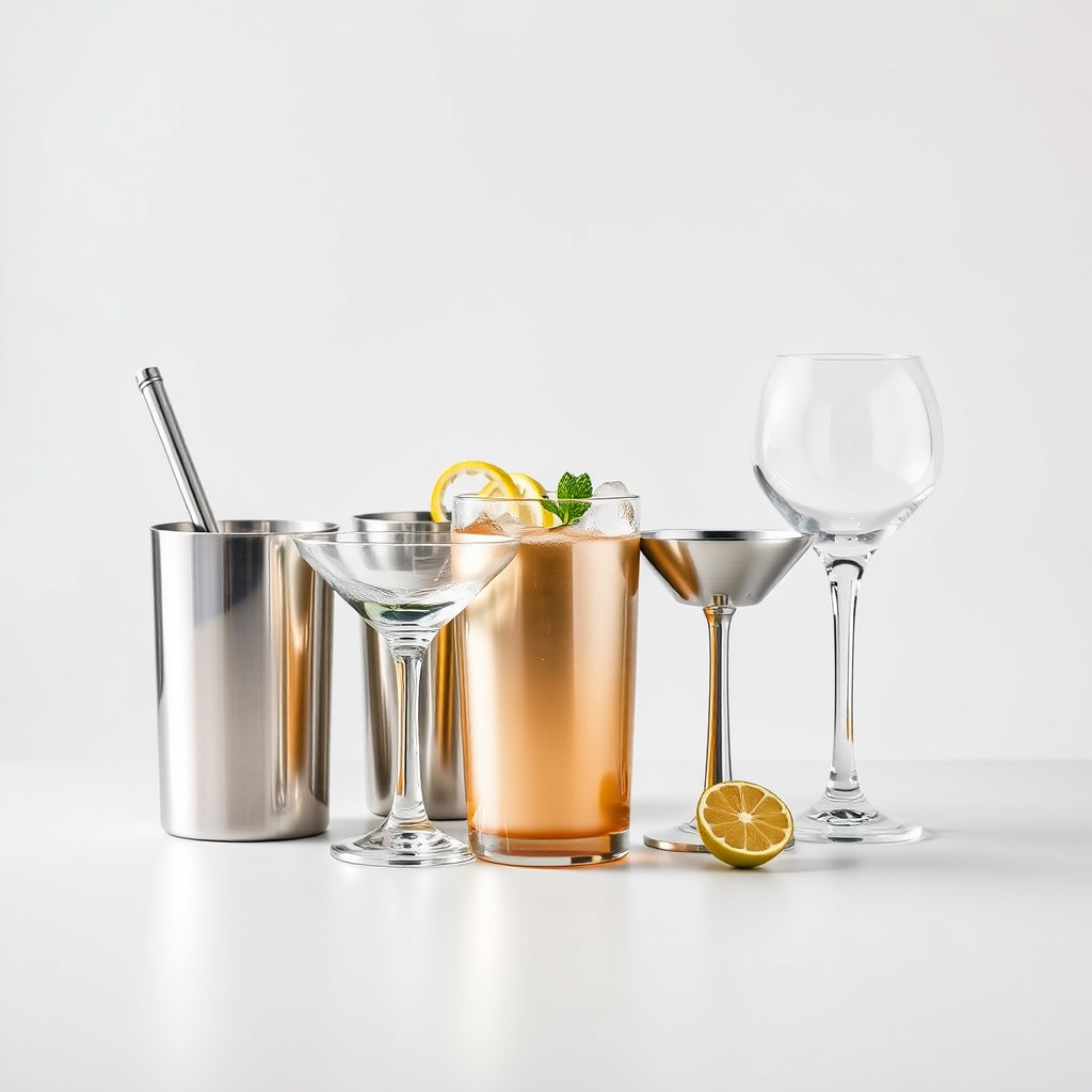 Kit bar inox para profissionais