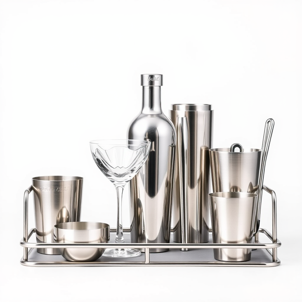 Kit bar inox para profissionais de eventos