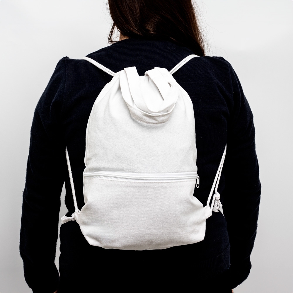 mochila saco com compartimentos